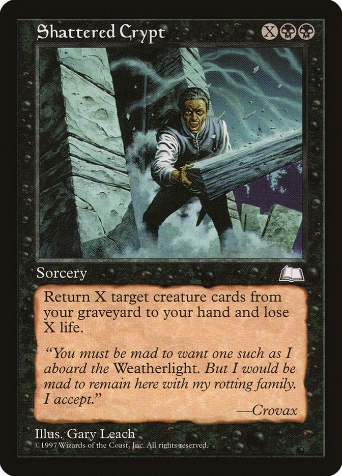 Shattered Crypt [Weatherlight] | Local Legends