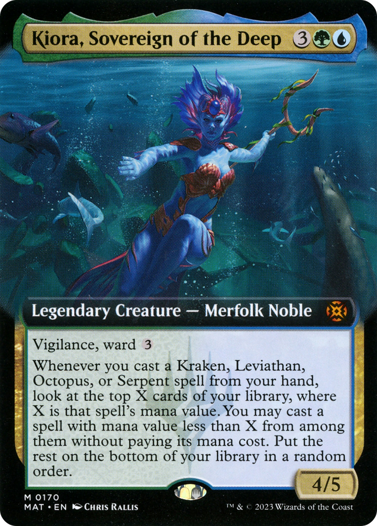 Kiora, Sovereign of the Deep (Extended Art) [March of the Machine: The Aftermath] | Local Legends