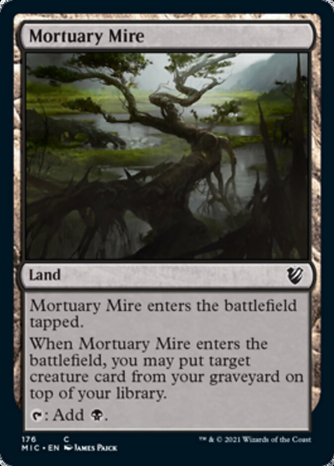 Mortuary Mire [Innistrad: Midnight Hunt Commander] | Golgari Games