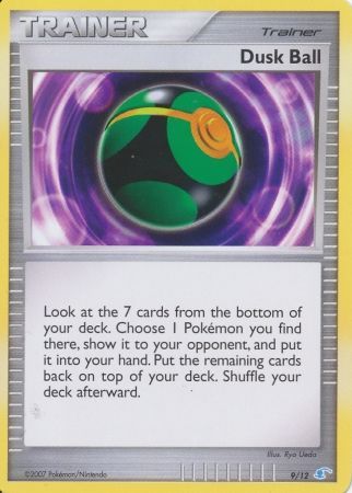 Dusk Ball (9/12) [Diamond & Pearl: Trainer Kit - Manaphy] | Local Legends