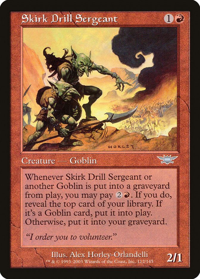 Skirk Drill Sergeant [Legions] | Local Legends
