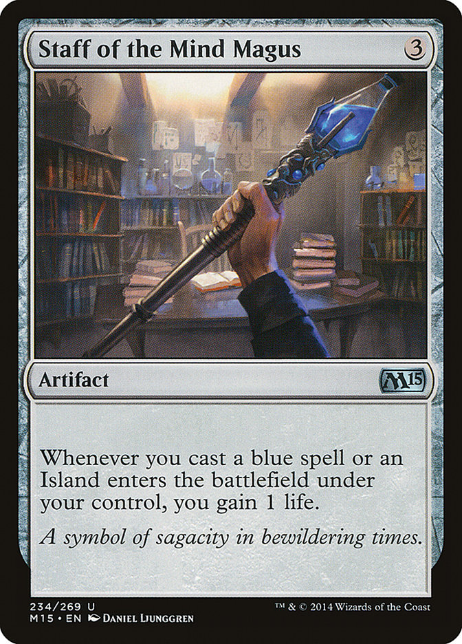 Staff of the Mind Magus [Magic 2015] | Local Legends
