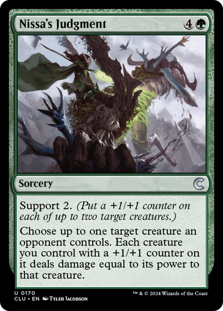 Nissa's Judgment [Ravnica: Clue Edition] | Local Legends