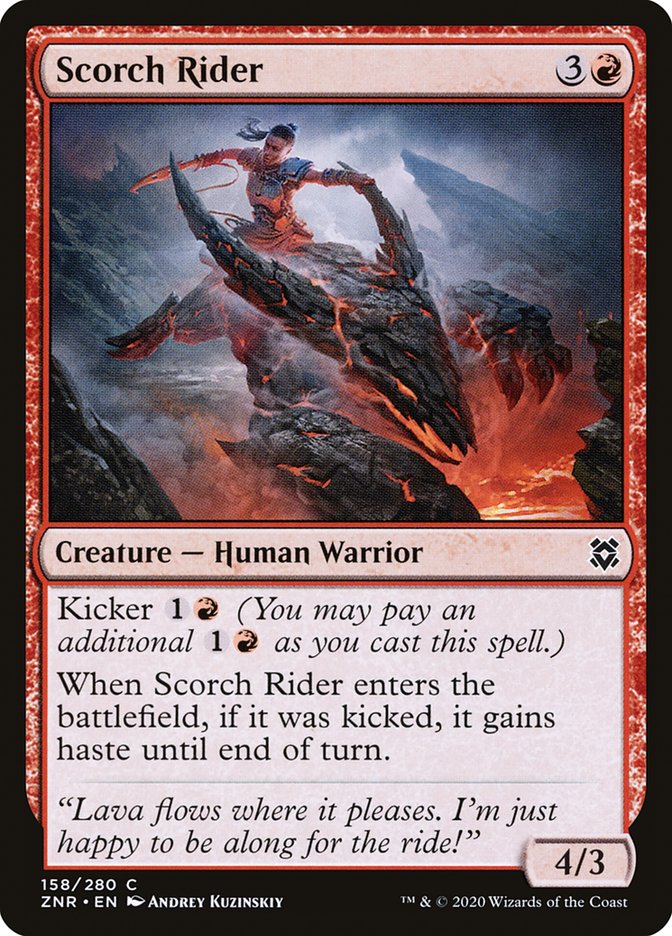 Scorch Rider [Zendikar Rising] | Local Legends