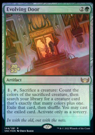 Evolving Door [Streets of New Capenna Prerelease Promos] | Local Legends