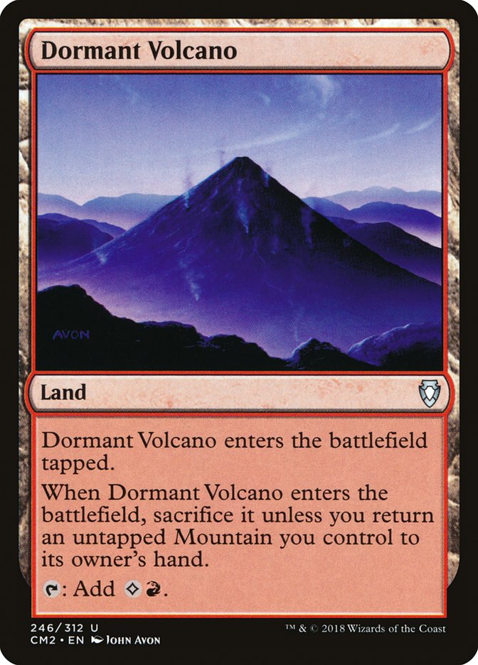 Dormant Volcano [Commander Anthology Volume II] | Golgari Games