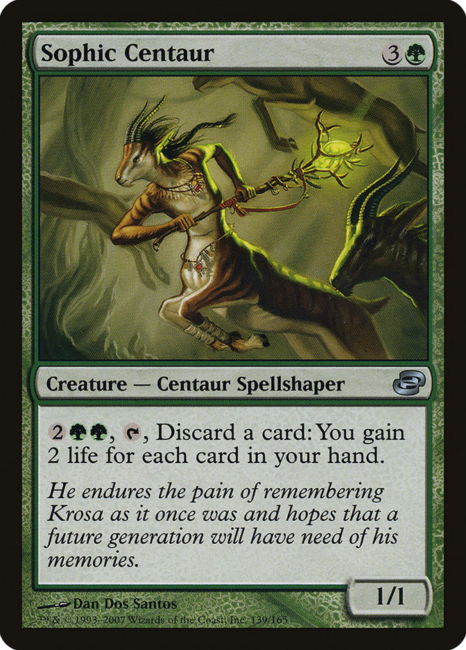 Sophic Centaur [Planar Chaos] | Golgari Games