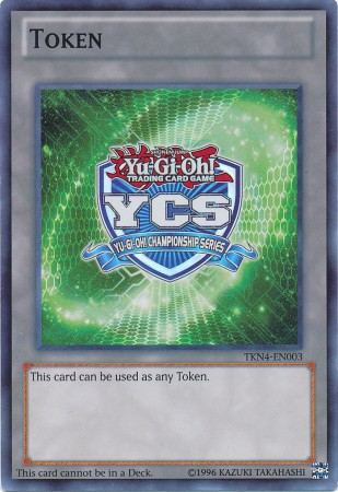 Yu-Gi-Oh Championship Series Token (Green) [TKN4-EN003] Super Rare | Golgari Games