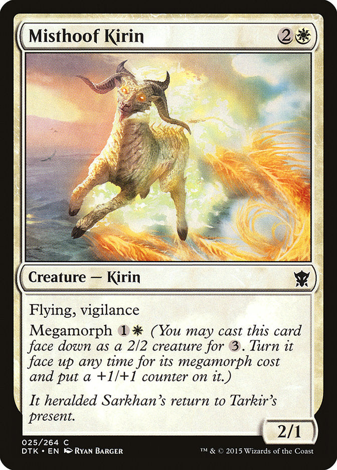 Misthoof Kirin [Dragons of Tarkir] | Golgari Games