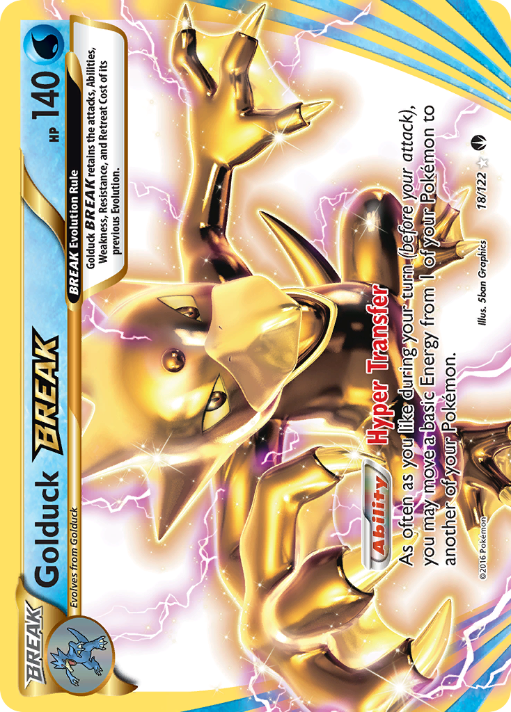 Golduck BREAK (18/122) [XY: BREAKpoint] | Golgari Games