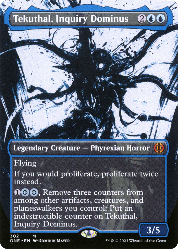 Tekuthal, Inquiry Dominus (Borderless Ichor) [Phyrexia: All Will Be One] | Golgari Games