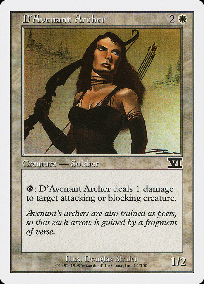 D'Avenant Archer [Classic Sixth Edition] | Local Legends