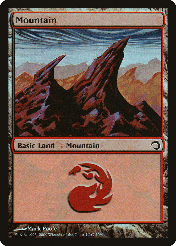 Mountain (40) [Premium Deck Series: Slivers] | Local Legends