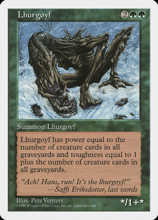 Lhurgoyf [Fifth Edition] | Local Legends
