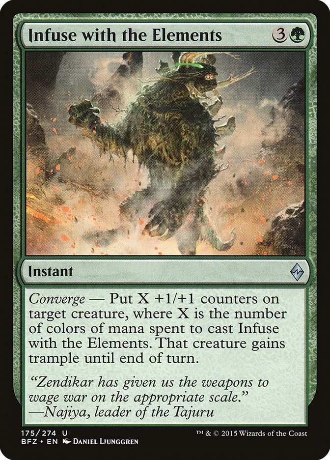 Infuse with the Elements [Battle for Zendikar] | Local Legends