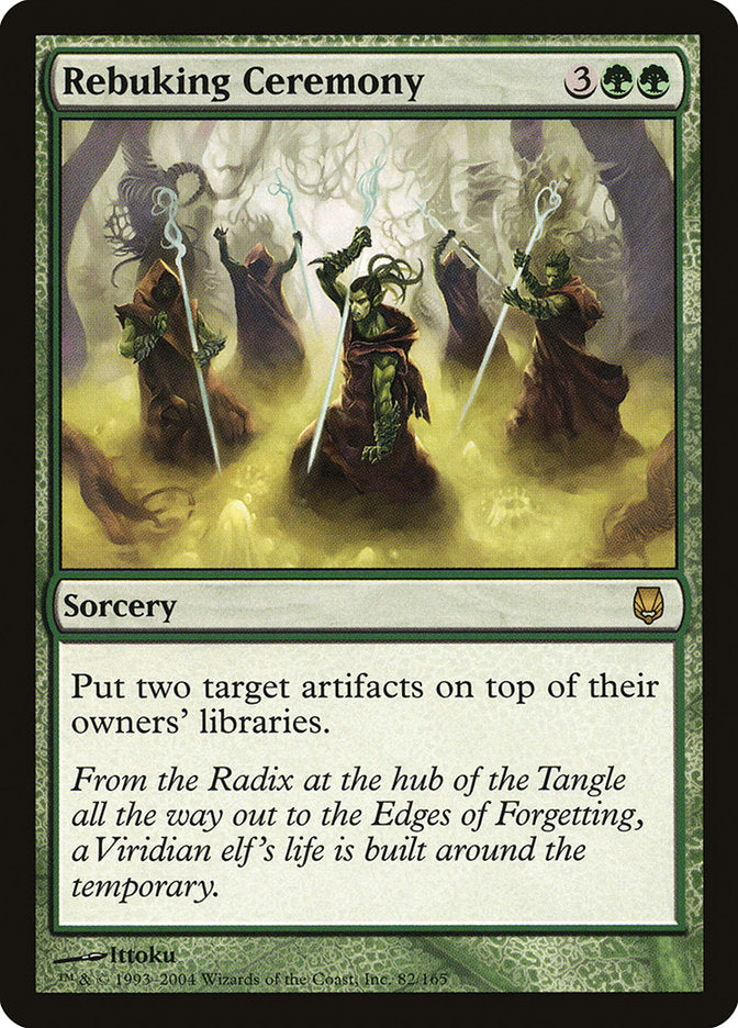 Rebuking Ceremony [Darksteel] | Local Legends