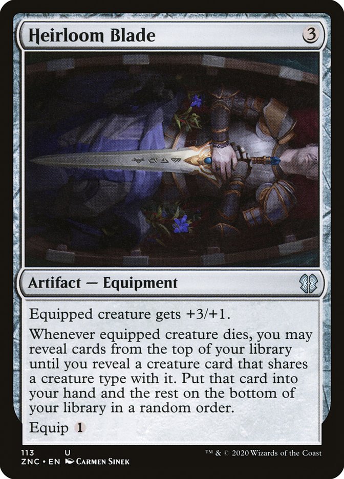 Heirloom Blade [Zendikar Rising Commander] | Local Legends