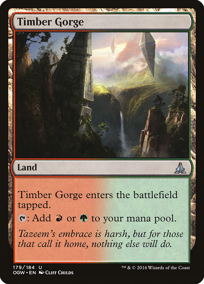 Timber Gorge [Oath of the Gatewatch] | Golgari Games