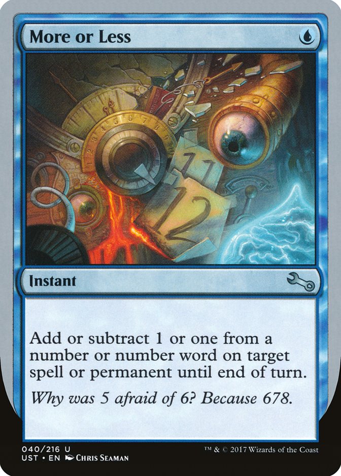 More or Less [Unstable] | Local Legends