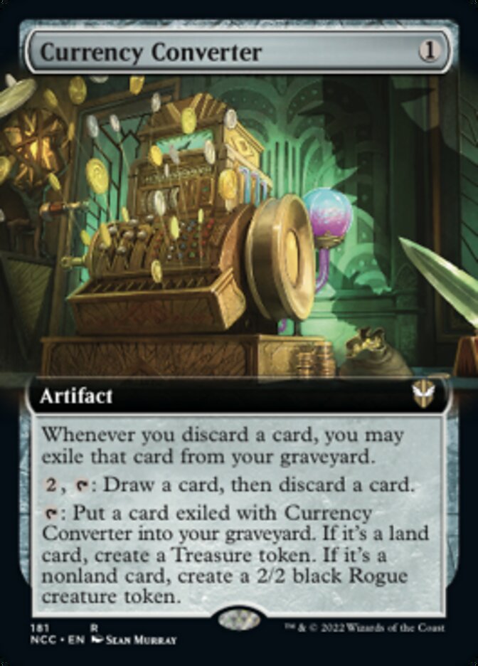 Currency Converter (Extended Art) [Streets of New Capenna Commander] | Local Legends