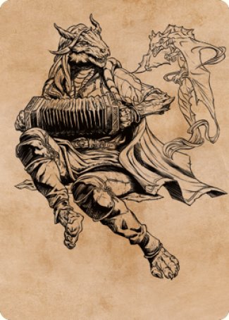 Korlessa, Scale Singer Art Card [Commander Legends: Battle for Baldur's Gate Art Series] | Local Legends
