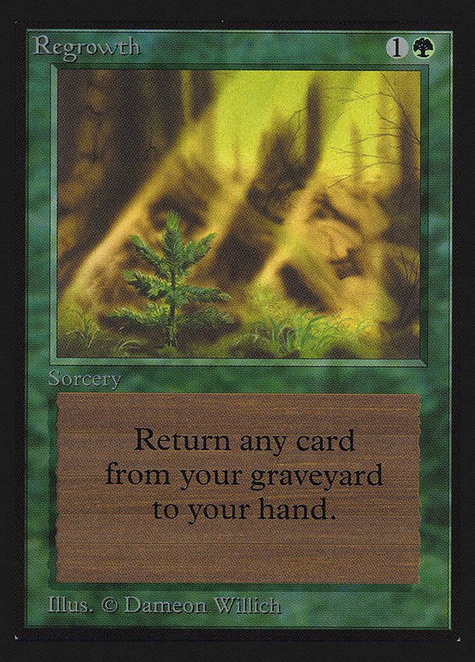 Regrowth [Collectors' Edition] | Golgari Games