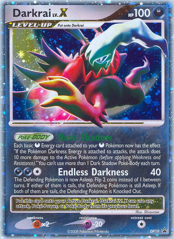 Darkrai LV.X (DP19) [Diamond & Pearl: Black Star Promos] | Golgari Games