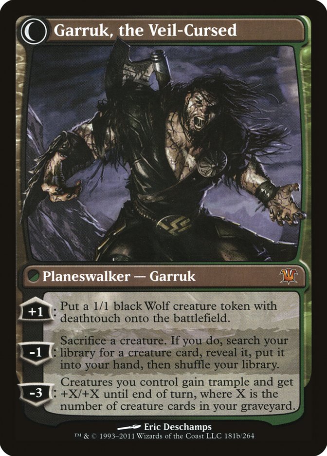 Garruk Relentless // Garruk, the Veil-Cursed [Innistrad] | Golgari Games