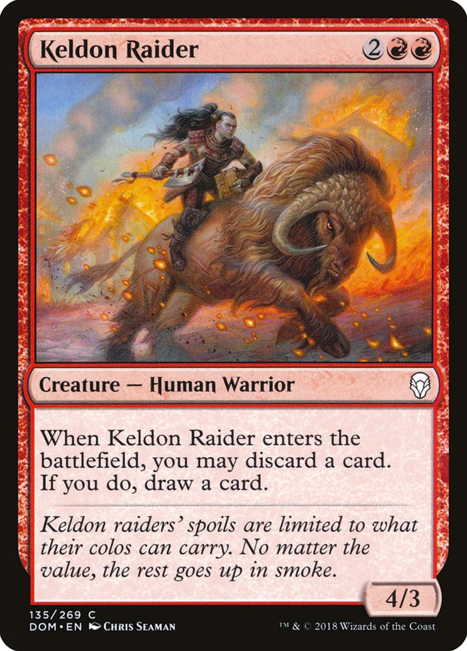 Keldon Raider [Dominaria] | Local Legends