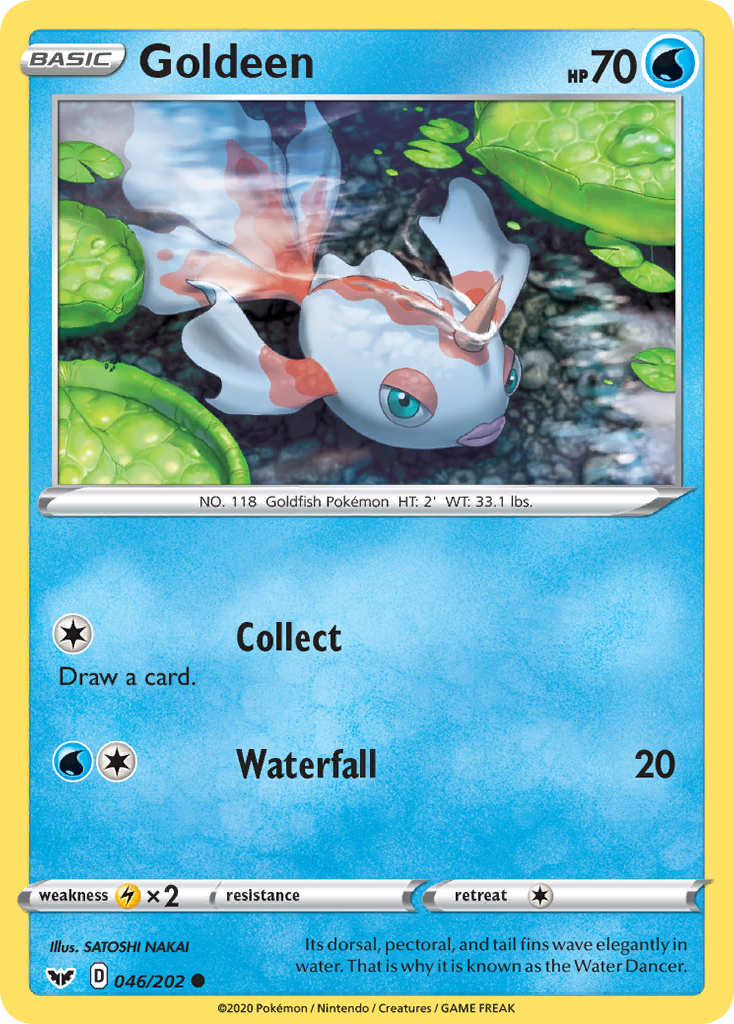 Goldeen (046/202) [Sword & Shield: Base Set] | Golgari Games