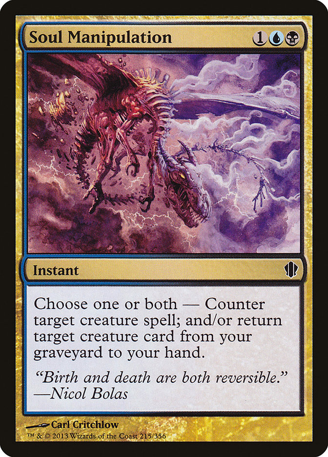 Soul Manipulation [Commander 2013] | Local Legends