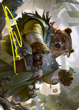 Professor of Zoomancy Art Card (Gold-Stamped Signature) [Strixhaven: School of Mages Art Series] | Local Legends