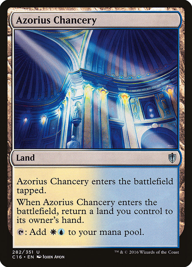 Azorius Chancery [Commander 2016] | Golgari Games