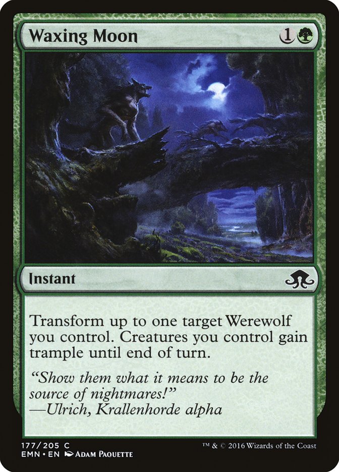 Waxing Moon [Eldritch Moon] | Local Legends