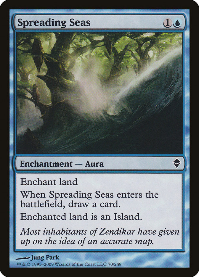 Spreading Seas [Zendikar] | Local Legends