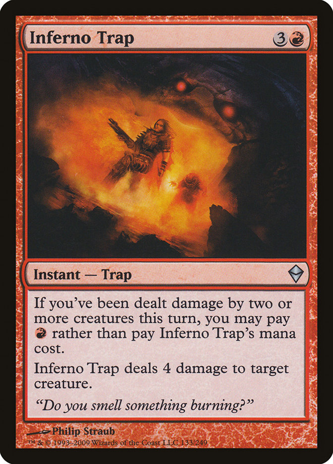 Inferno Trap [Zendikar] | Local Legends