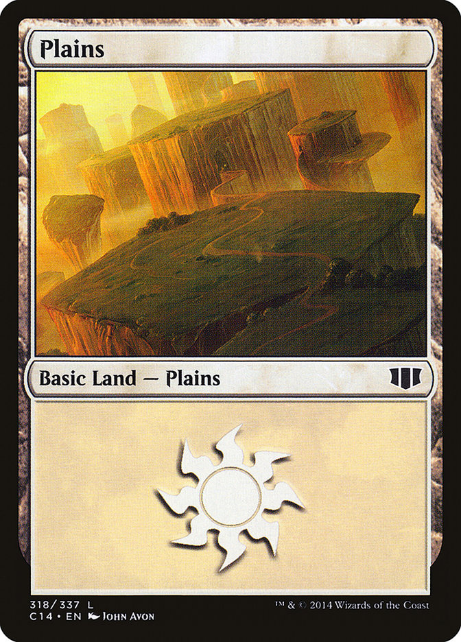 Plains (318) [Commander 2014] | Golgari Games