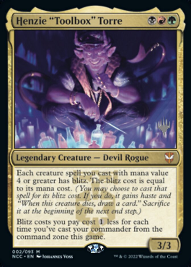 Henzie "Toolbox" Torre (Promo Pack) [Streets of New Capenna Commander Promos] | Local Legends