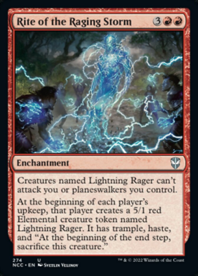 Rite of the Raging Storm [Streets of New Capenna Commander] | Local Legends