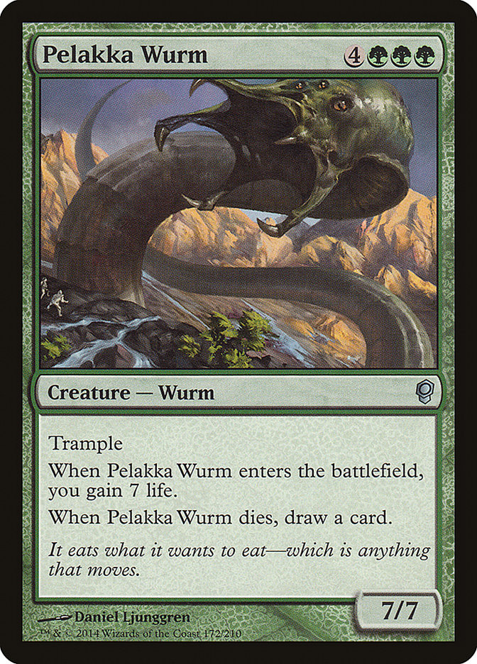 Pelakka Wurm [Conspiracy] | Golgari Games