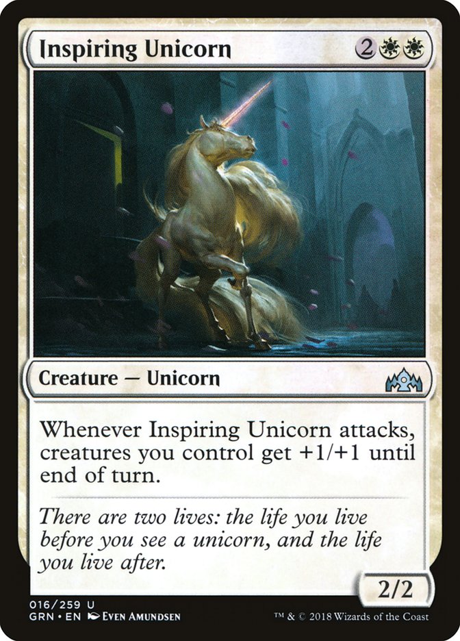 Inspiring Unicorn [Guilds of Ravnica] | Golgari Games