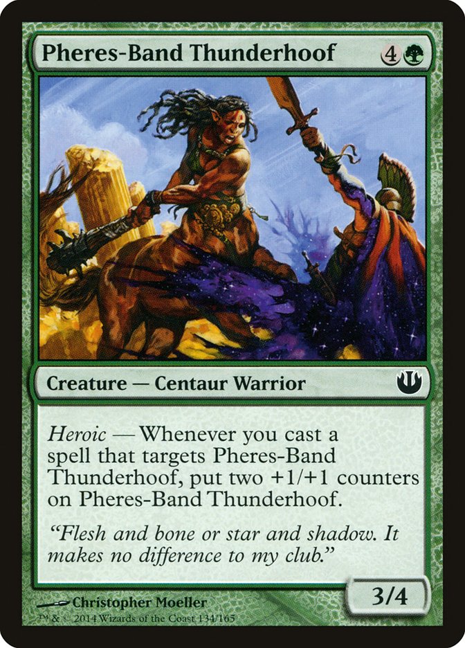 Pheres-Band Thunderhoof [Journey into Nyx] | Golgari Games