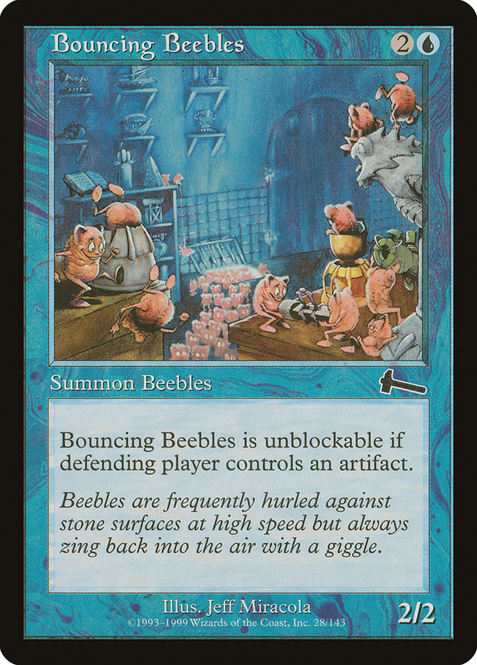 Bouncing Beebles [Urza's Legacy] | Golgari Games