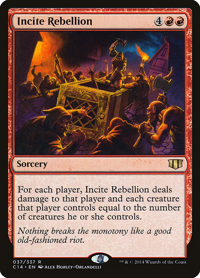 Incite Rebellion [Commander 2014] | Golgari Games