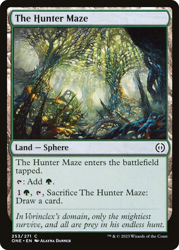 The Hunter Maze [Phyrexia: All Will Be One] | Golgari Games