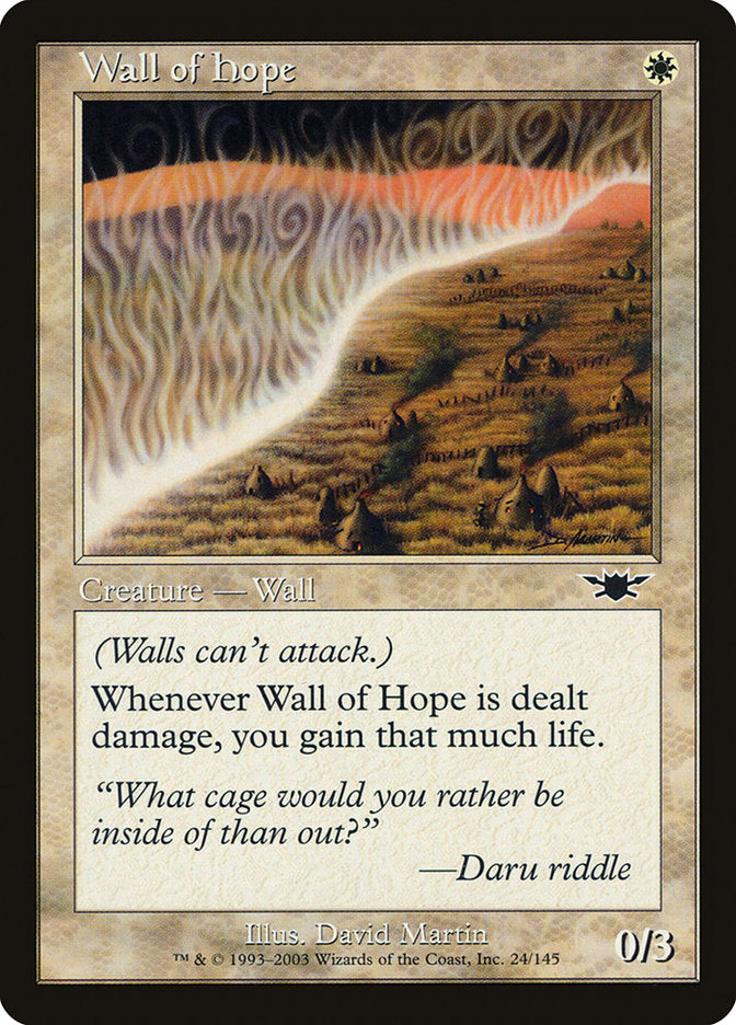 Wall of Hope [Legions] | Local Legends