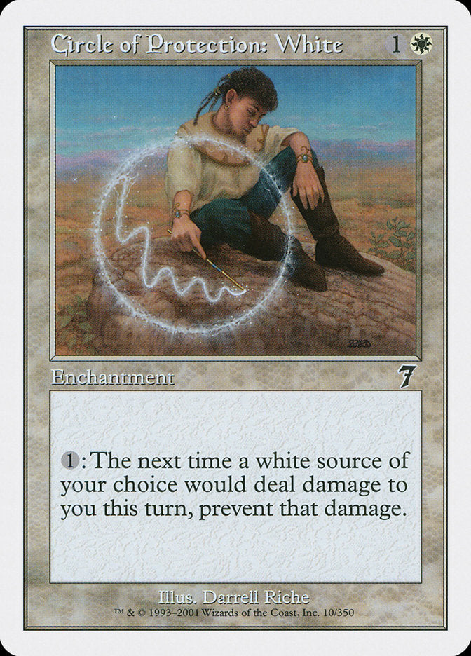 Circle of Protection: White [Seventh Edition] | Local Legends