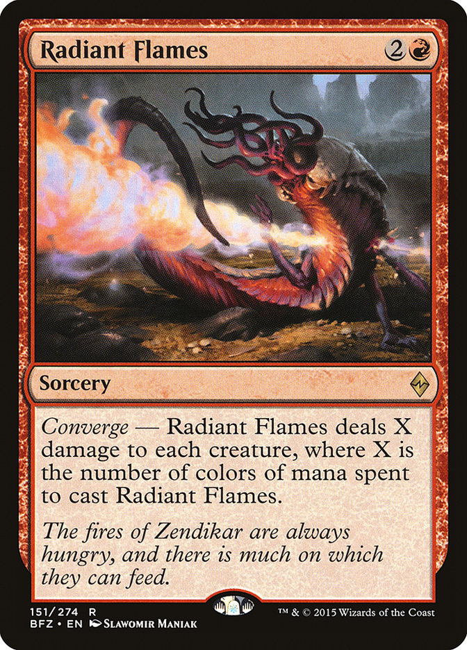 Radiant Flames [Battle for Zendikar] | Local Legends