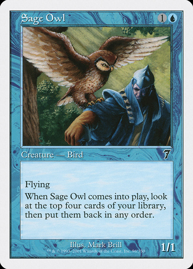 Sage Owl [Seventh Edition] | Local Legends