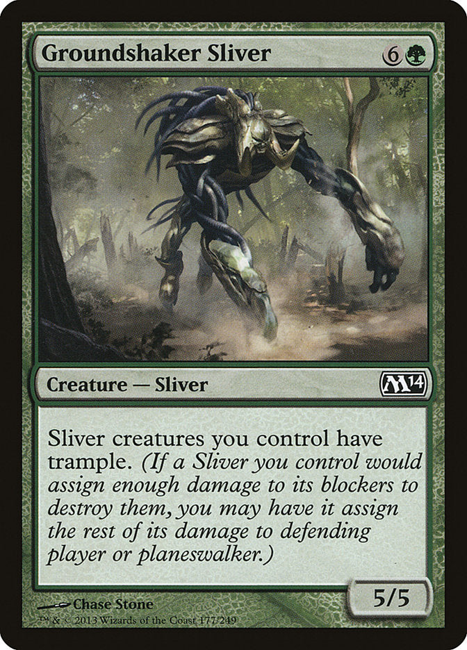 Groundshaker Sliver [Magic 2014] | Golgari Games